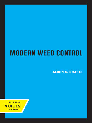 cover image of Modern Weed Control
